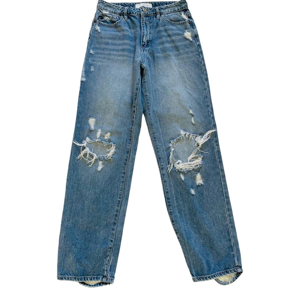 KanCan Jeans, Wrene Ultra High Rise 90's Boyfriend Jeans, Size‎ 5/26